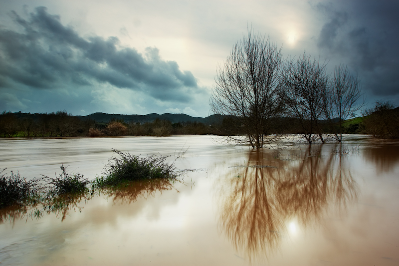 Odelouca after heavy rain